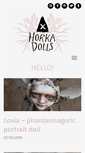 Mobile Screenshot of horkadolls.com